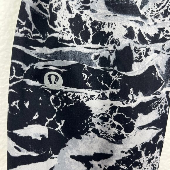 Lululemon | Fast & Free 7/8 Tight II Nulux 25, Interlaced Starlight Black, size6 - Picture 7 of 10